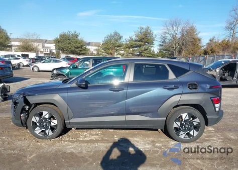 2024 Hyundai Kona Sel из США, поврежденный, VIN KM8HC3AB3RU102177